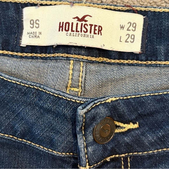 Hollister Dark Blue Skinny Jeans - Picture 4 of 4